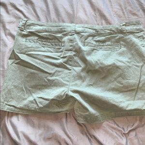 Shorts, a.n.a., forest green, size 14